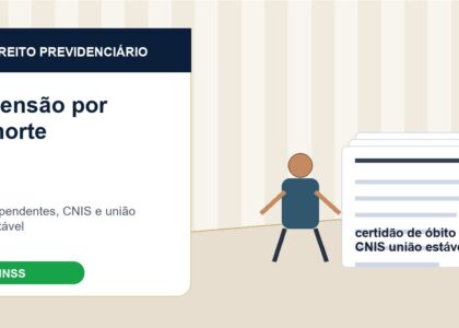 Documentos de filhos menores e laudos para pedido de pensão por morte no INSS